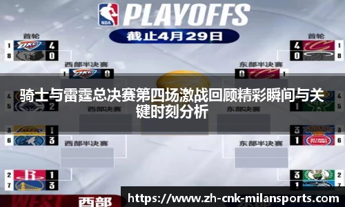 骑士与雷霆总决赛第四场激战回顾精彩瞬间与关键时刻分析